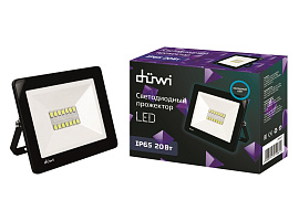 Прожектор светодиодный  20Вт СДО-20 6500К 1600Лм 230В IP65  25061 6 Duwi Прожектор светодиодный  20Вт СДО-20 6500К 1600Лм 230В IP65  25061 6 Duwi