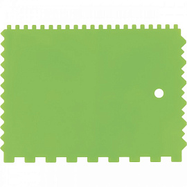 ШПАТЕЛЬ    для клея, пластмассовый, 130х170 мм, зубчатый  СИБРТЕХ 86018 ШПАТЕЛЬ    для клея, пластмассовый, 130х170 мм, зубчатый  СИБРТЕХ 86018