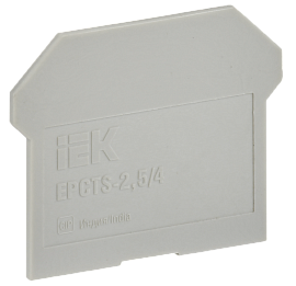 Заглушка для CTS 2,5/4мм2 серая IEK YCT10-00-K03-002-ZGL Заглушка для CTS 2,5/4мм2 серая IEK YCT10-00-K03-002-ZGL