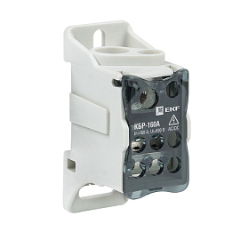 Блок распределительный (КРОСС) крепеж на монтажную панель и DIN рейку КБР-160 A (plc-kbr160) EKF Блок распределительный (КРОСС) крепеж на монтажную панель и DIN рейку КБР-160 A (plc-kbr160) EKF