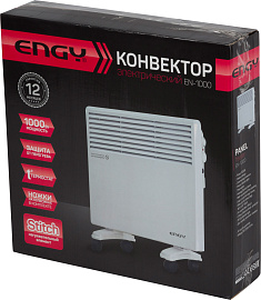 Конвектор электрический с терморегулятором EN-1000 1000 Вт 010551 Engy Конвектор электрический с терморегулятором EN-1000 1000 Вт 010551 Engy