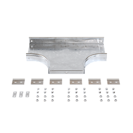 Ответвитель DPT T-образный горизонтальный 150х50 в комплекте с крепежными элементами и соединительными пластинами,  36123K DKC Ответвитель DPT T-образный горизонтальный 150х50 в комплекте с крепежными элементами и соединительными пластинами,  36123K DKC