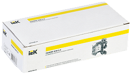 Клемма зажимная 2,5 мм.кв* (JXB-24А) (ЗНИ-2,5 мм2) СЕРЫЙ (YZN10-002-K03) IEK Клемма зажимная 2,5 мм.кв* (JXB-24А) (ЗНИ-2,5 мм2) СЕРЫЙ (YZN10-002-K03) IEK