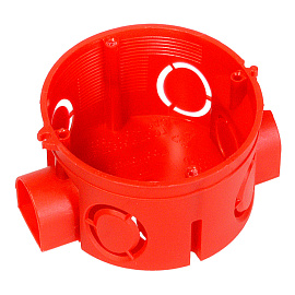 Коробка установочная скрытой установки в бетон d64мм глубина 40мм 80-0500 11 вводов IP20 Промрукав Коробка установочная скрытой установки в бетон d64мм глубина 40мм 80-0500 11 вводов IP20 Промрукав