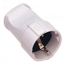 Штепсельное гнездо, розетка с заземлением, 10003 Makel Штепсельное гнездо, розетка с заземлением, 10003 Makel