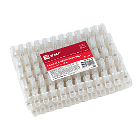 колодка клеммная 12 mm 15А  (plc-KK-12-15)  EKF колодка клеммная 12 mm 15А  (plc-KK-12-15)  EKF
