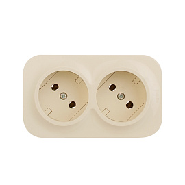 Блок розеточный Quteo 2 x 2К без шторок 16A - 250В~ IP20 слоновая кость 782261 Legrand Блок розеточный Quteo 2 x 2К без шторок 16A - 250В~ IP20 слоновая кость 782261 Legrand