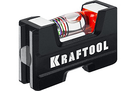 Компактный литой магнитный уровень 76 мм 5-в-1, KRAFTOOL 34787 Компактный литой магнитный уровень 76 мм 5-в-1, KRAFTOOL 34787