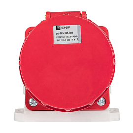 Розетка кабельная силовая стационарная наружная 145 3Р+РЕ+N 125А 380В IP67 (ps-145-125-380) EKF Розетка кабельная силовая стационарная наружная 145 3Р+РЕ+N 125А 380В IP67 (ps-145-125-380) EKF