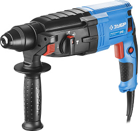 Перфоратор SDS-plus 800Вт 3 Дж 0-1200 об/мин ЗУБР ЗП-26-800 К Перфоратор SDS-plus 800Вт 3 Дж 0-1200 об/мин ЗУБР ЗП-26-800 К