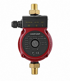 Насос циркуляционный (для пов. давления) UPА 15-90 160 44898 UNIPUMP Насос циркуляционный (для пов. давления) UPА 15-90 160 44898 UNIPUMP