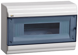 Бокс пластиковый ЩРН-П-12 IP41 навесной PRIME, 190х290х100 MKP82-N-12-41-10, IEK Бокс пластиковый ЩРН-П-12 IP41 навесной PRIME, 190х290х100 MKP82-N-12-41-10, IEK