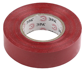 Изолента ПВХ красная 19х20м  ( 43584/43577 ) C0036541 ЭРА Изолента ПВХ красная 19х20м  ( 43584/43577 ) C0036541 ЭРА