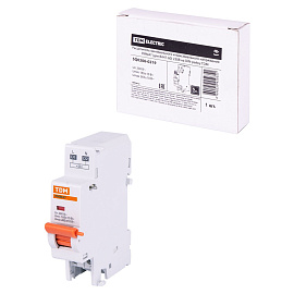 Расцепитель минимального и максимального напряжения РММ47 (для ВА47-60) 230В на DIN-рейку TDM Расцепитель минимального и максимального напряжения РММ47 (для ВА47-60) 230В на DIN-рейку TDM