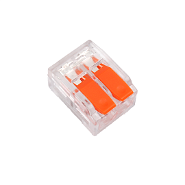 Клемма СМК 2 проводника 0,2-4 мм.кв 221-482 с рычагом, прозрачная NVO303020100004 Turmalion Клемма СМК 2 проводника 0,2-4 мм.кв 221-482 с рычагом, прозрачная NVO303020100004 Turmalion