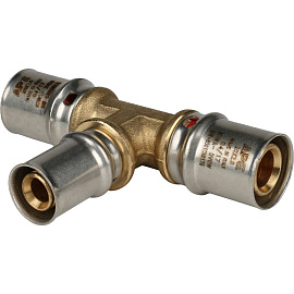 Пресс-фитинг тройник переходной 20х16х20 STOUT SFP-0005-201620 Пресс-фитинг тройник переходной 20х16х20 STOUT SFP-0005-201620