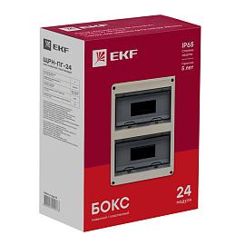 Бокс пластиковый КМПн-24 IP65 навесной ЩРН-Пг PROxima pb65-n-pg-24 EKF Бокс пластиковый КМПн-24 IP65 навесной ЩРН-Пг PROxima pb65-n-pg-24 EKF