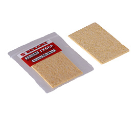 Губка для очистки паяльного жала 56x36 мм REXANT 12-0193 Губка для очистки паяльного жала 56x36 мм REXANT 12-0193