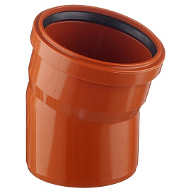 Отвод для наружной канализации 110 угол 15 РосТурПласт 16361/36657 Отвод для наружной канализации 110 угол 15 РосТурПласт 16361/36657