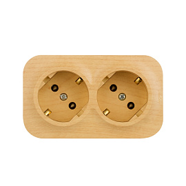 Блок розеточный c предварительным подключением Quteo 2 x 2К+З без шторок 16A - 250В~ IP20 дерево 782293 Legrand Блок розеточный c предварительным подключением Quteo 2 x 2К+З без шторок 16A - 250В~ IP20 дерево 782293 Legrand