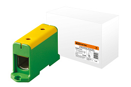Клемма силовая вводная КВС 2 ввода 35-240 кв.мм желто-зеленая SQ0833-0012 TDM Клемма силовая вводная КВС 2 ввода 35-240 кв.мм желто-зеленая SQ0833-0012 TDM
