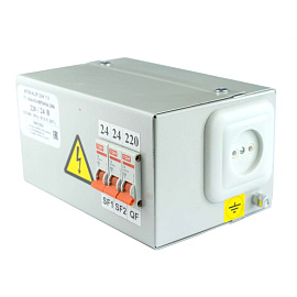 Ящик с трансформатором ОСО ЯТП 220/12В IP31 250Вт 3 автомата ЭЛТИ Ящик с трансформатором ОСО ЯТП 220/12В IP31 250Вт 3 автомата ЭЛТИ