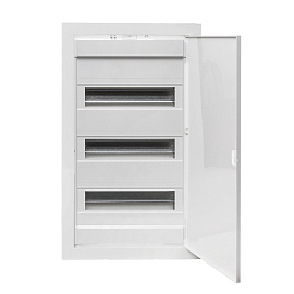 Встраиваемый силовой щит "Nova" 36 мод. 3 габ. с пластик. дверью IP40 EKF Proxima nv-pb-pd-3 Встраиваемый силовой щит "Nova" 36 мод. 3 габ. с пластик. дверью IP40 EKF Proxima nv-pb-pd-3