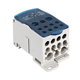 Блок распределительный на DIN-рейку РБ-250 1П 250А (1x120/2x35+ 5x16+ 4x10) 081-07-04/081-07-004 HLT Блок распределительный на DIN-рейку РБ-250 1П 250А (1x120/2x35+ 5x16+ 4x10) 081-07-04/081-07-004 HLT