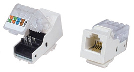 ITK Модуль Keystone Jack кат.6, без экрана, IDC Dual, горизонтальная  заделка CS1-1C6U-D1 IEK ITK Модуль Keystone Jack кат.6, без экрана, IDC Dual, горизонтальная  заделка CS1-1C6U-D1 IEK