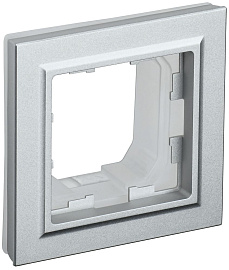 Рамка одноместная IP44 РУ-1-БрА-44 алюминий BRITE  BR-M12-44-K47 IEK Рамка одноместная IP44 РУ-1-БрА-44 алюминий BRITE  BR-M12-44-K47 IEK
