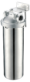 Корпус магистрального фильтра 10 SL 3/4" нерж. сталь HMS-10B-3/4BSP Гидротек 8006 Корпус магистрального фильтра 10 SL 3/4" нерж. сталь HMS-10B-3/4BSP Гидротек 8006