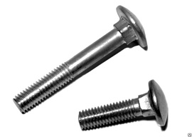 Винт мебельный с квадратным подголовником  DIN603 М10х110 цинк Винт мебельный с квадратным подголовником  DIN603 М10х110 цинк