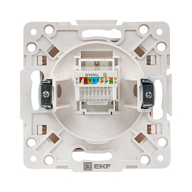 Розетка RJ45 компьютерная Стокгольм скрытой установки механизм белый EYK01-035-10 EKF PROxima Розетка RJ45 компьютерная Стокгольм скрытой установки механизм белый EYK01-035-10 EKF PROxima