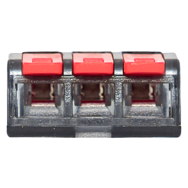 Строительно-монтажная клемма СМК 221-413 3 отверстия 0.2-4.0 мм2 (plc-smk-221-413) EKF PROxima Строительно-монтажная клемма СМК 221-413 3 отверстия 0.2-4.0 мм2 (plc-smk-221-413) EKF PROxima