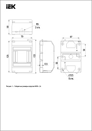 Бокс пластиковый КМПн 1/4  IP20 навесной KREPTA 3, MKP31-N-04-30-135 /135 шт/ IEK Бокс пластиковый КМПн 1/4  IP20 навесной KREPTA 3, MKP31-N-04-30-135 /135 шт/ IEK