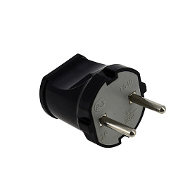 Вилка прямая без заземления белая 6А 250В (AVP6-10) EKF Вилка прямая без заземления белая 6А 250В (AVP6-10) EKF