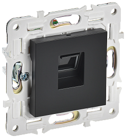 Розетка компьютерная RJ45 кат.5E SK-K01Bl черный SKANDY SK-K10-1-K02 IEK Розетка компьютерная RJ45 кат.5E SK-K01Bl черный SKANDY SK-K10-1-K02 IEK