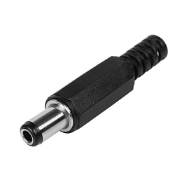 Разъем питания штекер 2.5х5.5x10 мм REXANT 14-0326 Разъем питания штекер 2.5х5.5x10 мм REXANT 14-0326