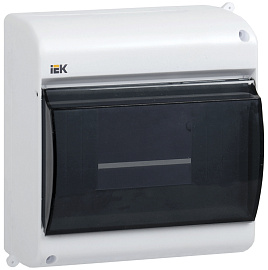 Бокс пластиковый КМПн 2/6 IP30 навесной KREPTA 3, с прозр.крышкой MKP42-N-06-30-09 IEK Бокс пластиковый КМПн 2/6 IP30 навесной KREPTA 3, с прозр.крышкой MKP42-N-06-30-09 IEK
