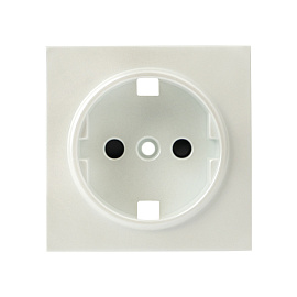 Лицевая панель для розетки одинарной Валенсия с заземлением со шторками 16А жемчуг ESR16-L-028-50 EKF PROxima Лицевая панель для розетки одинарной Валенсия с заземлением со шторками 16А жемчуг ESR16-L-028-50 EKF PROxima