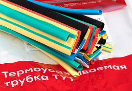 Набор ТУТ: 7 цветов по 5шт. разного диаметра (4/2, 6/3, 8/4, 10/5, 12/6) 100мм. PROxima tut-n-4-r EKF Набор ТУТ: 7 цветов по 5шт. разного диаметра (4/2, 6/3, 8/4, 10/5, 12/6) 100мм. PROxima tut-n-4-r EKF