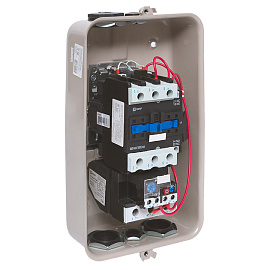 Пускатель в корпусе IP65 КМЭ 40А 230В с РТЭ и индикатором PROxima ctrp-r-40-230v-led EKF Пускатель в корпусе IP65 КМЭ 40А 230В с РТЭ и индикатором PROxima ctrp-r-40-230v-led EKF