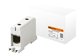 Клемма вводная силовая КВС 2 ввода 35-150 кв.мм серая SQ0833-0007 TDM Клемма вводная силовая КВС 2 ввода 35-150 кв.мм серая SQ0833-0007 TDM