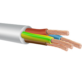 Провод ПВС 4х4 белый НКЗ Провод ПВС 4х4 белый НКЗ