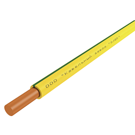 Провод ПуВ 1х1 желто-зеленый (ПВ1) Алюр Провод ПуВ 1х1 желто-зеленый (ПВ1) Алюр