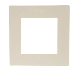 Рамка для розеток и выключателей 1 пост, слоновая кость 2400610-031 Simon 24 Harmonie Рамка для розеток и выключателей 1 пост, слоновая кость 2400610-031 Simon 24 Harmonie