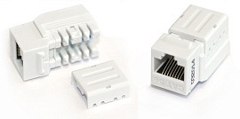 Hyperline KJNE-8P8C-C5e-90-WH Вставка Keystone Jack RJ-45(8P8C), категория 5e, 110 IDC, заделка с помощью NE-TOOL, белая Hyperline KJNE-8P8C-C5e-90-WH Вставка Keystone Jack RJ-45(8P8C), категория 5e, 110 IDC, заделка с помощью NE-TOOL, белая