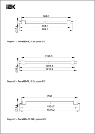 Лампа светодиодная 24 Вт G13 T8 6500К 2160 Лм 230В трубка линейная 1500 мм LLE-T8-24-230-65-G13 IEK Лампа светодиодная 24 Вт G13 T8 6500К 2160 Лм 230В трубка линейная 1500 мм LLE-T8-24-230-65-G13 IEK