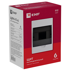 Бокс пластиковый ЩРН-П- 6 IP41 навесной PROxima 200х148х95 pb40-n-6 EKF Бокс пластиковый ЩРН-П- 6 IP41 навесной PROxima 200х148х95 pb40-n-6 EKF