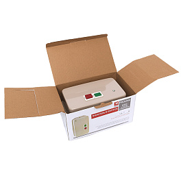 Пускатель в корпусе IP65 КМЭ 40А 230В с РТЭ и индикатором PROxima ctrp-r-40-230v-led EKF Пускатель в корпусе IP65 КМЭ 40А 230В с РТЭ и индикатором PROxima ctrp-r-40-230v-led EKF